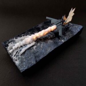 Diorama ataque B2 Spirit. Escala 1/280.