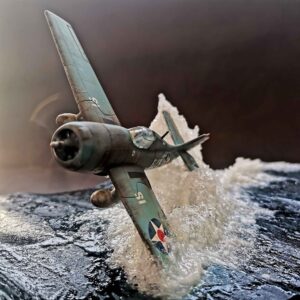 Diorama Wildcat. Escala 1:87.
