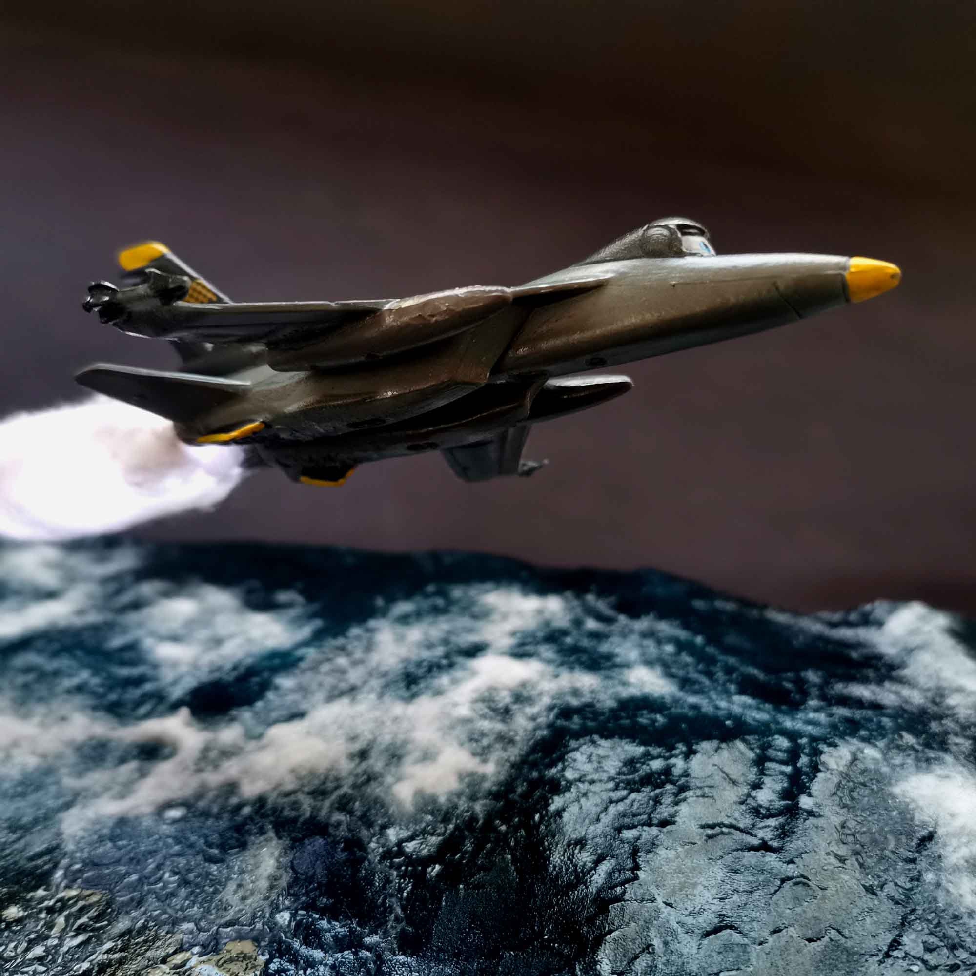 Diorama F/A 18 Super Hornet, Película Aviones. - Imagen 10
