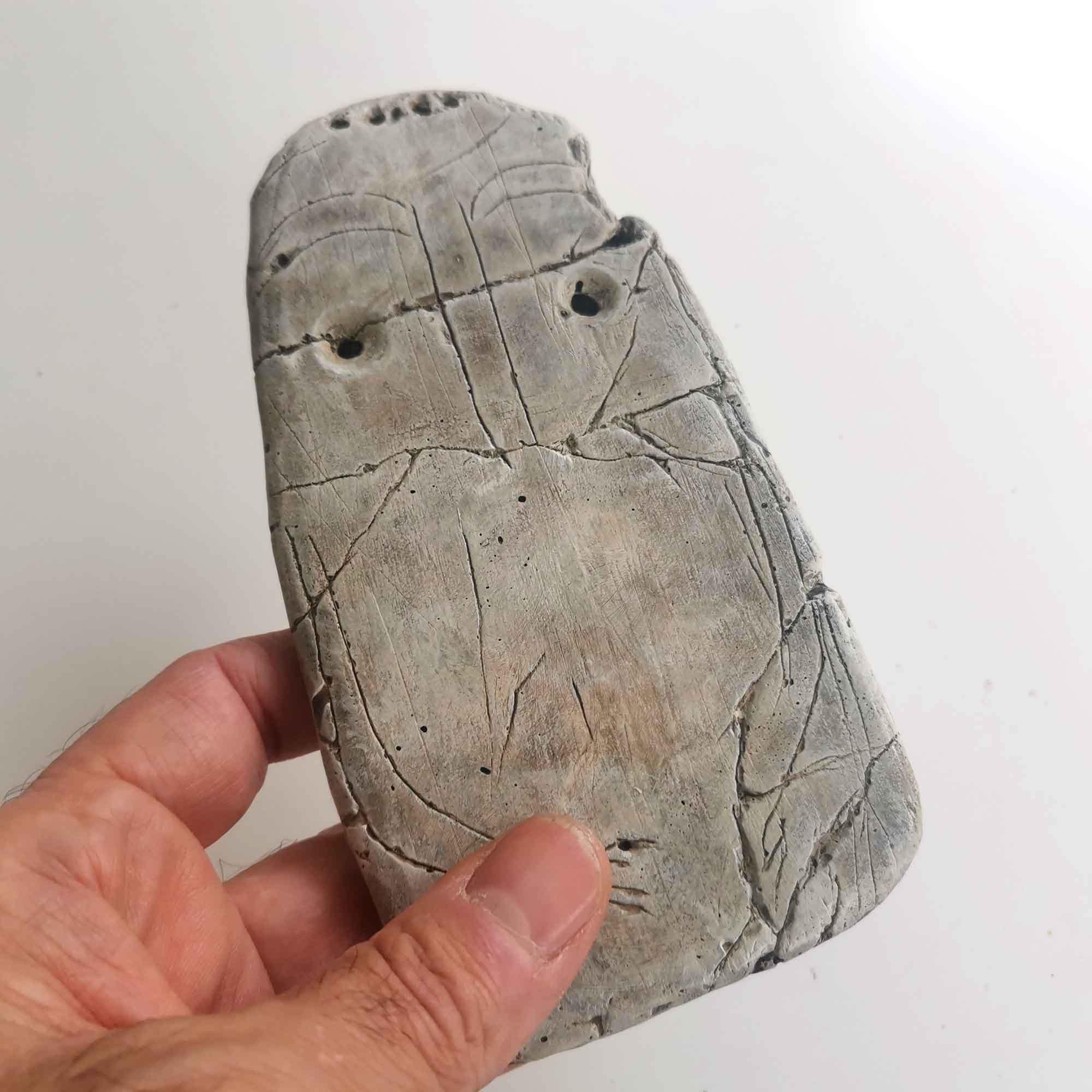 Reproducción Ídolo Placa de Marvao. - Imagen 3