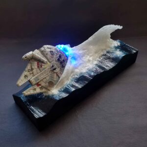 Diorama Halcón Milenario. Star Wars.