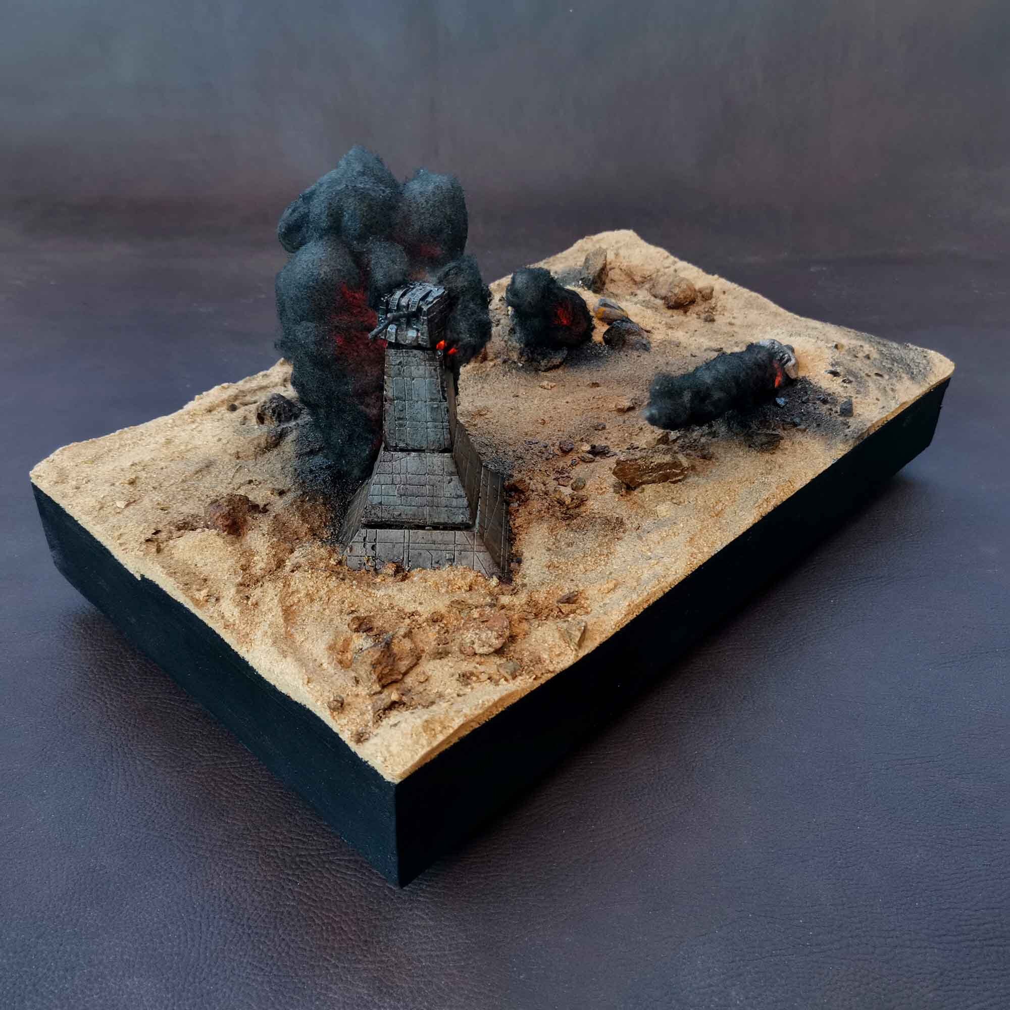 Diorama Snowspeeder. Star Wars. - Imagen 3