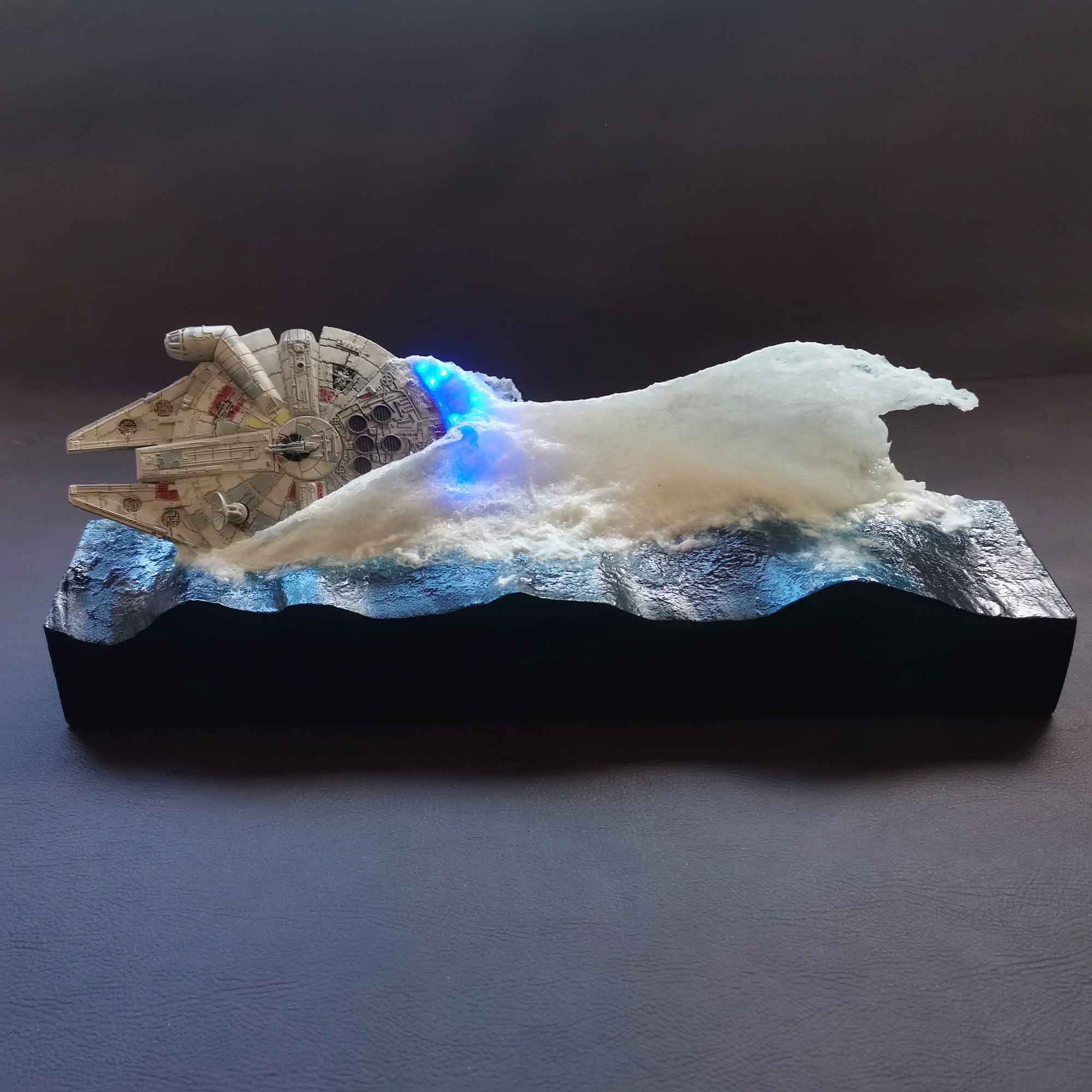 Diorama Halcón Milenario. Star Wars. - Imagen 5