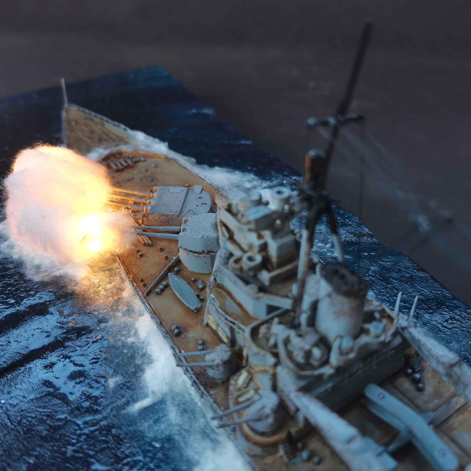 Diorama acorazado Hms Duke of York. - Imagen 10