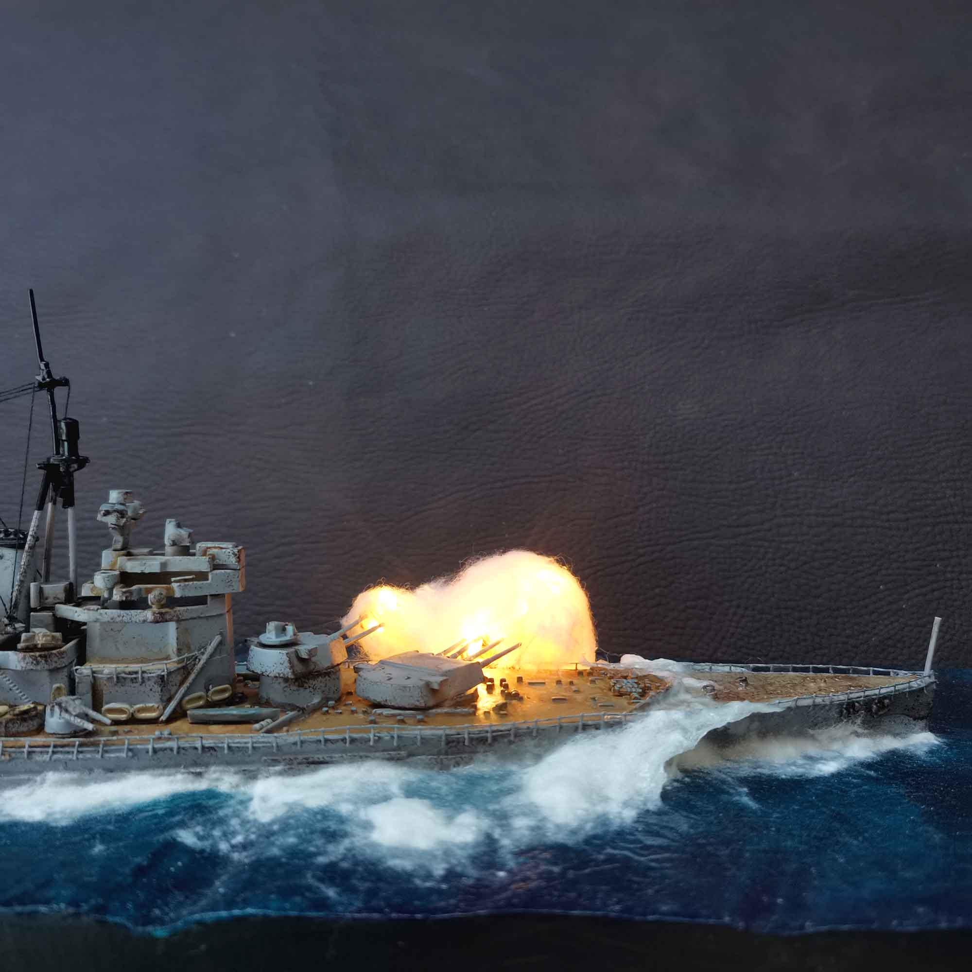 Diorama acorazado Hms Duke of York. - Imagen 8