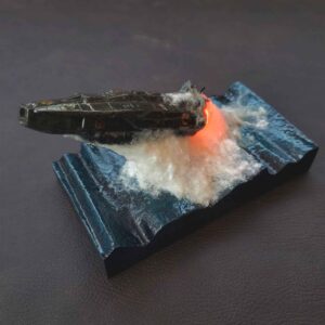 Diorama Space Battleship.
