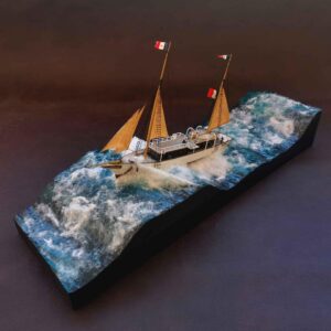 Diorama Fauvette. Escala 1:200.