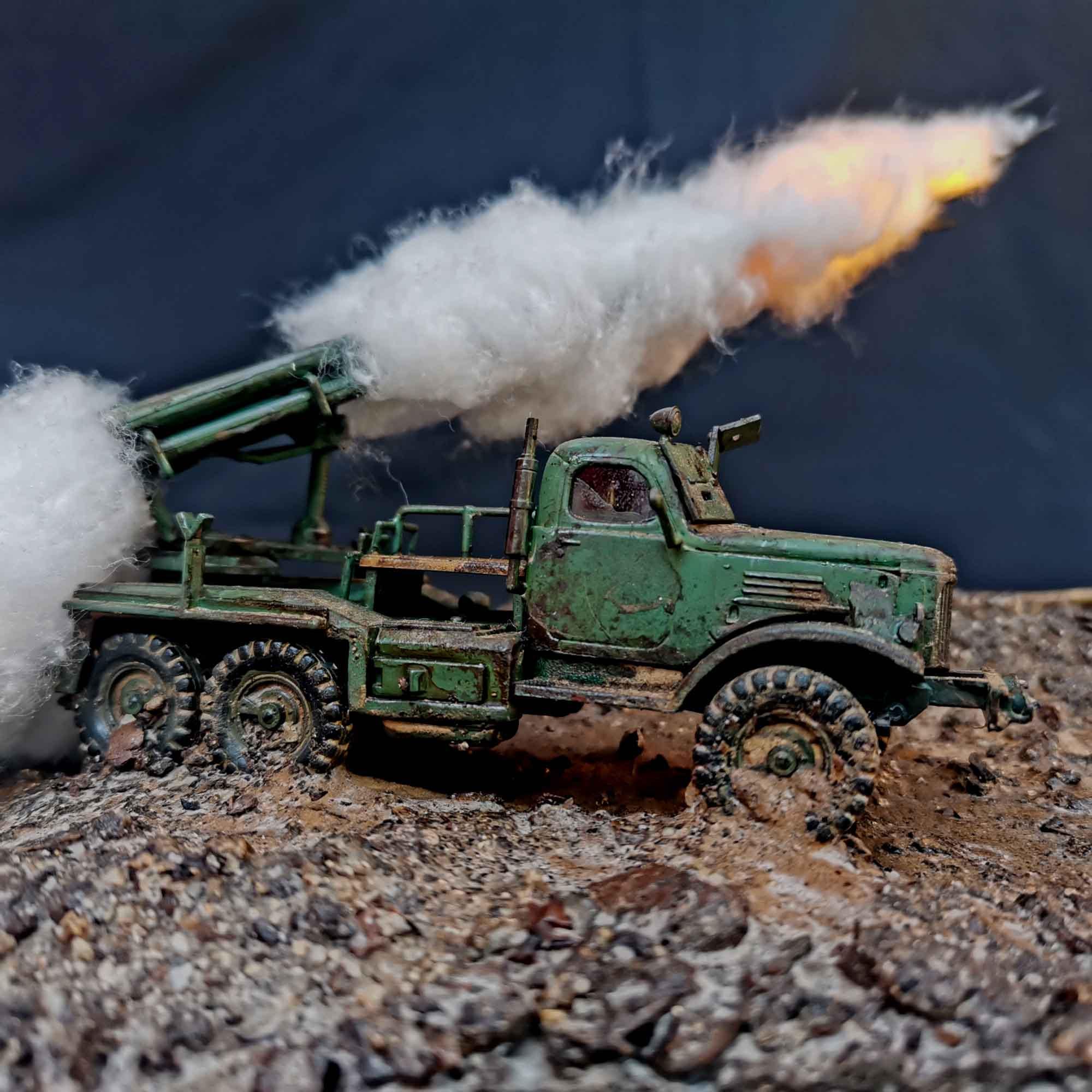 Diorama Katyusha. Escala 1:72. - Imagen 10