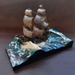 Diorama Black Pearl, Piratas del Caribe. Escala 1:150