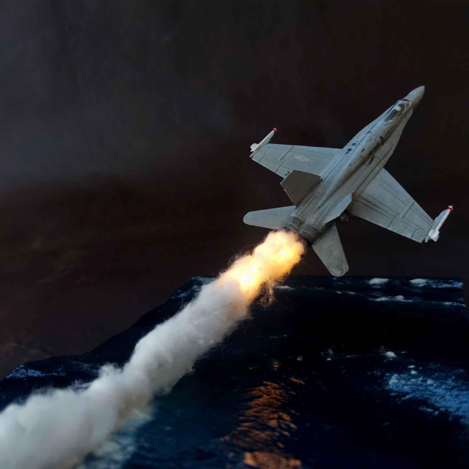 Diorama F/A 18 Super Hornet. Escala 1:144. - Imagen 10
