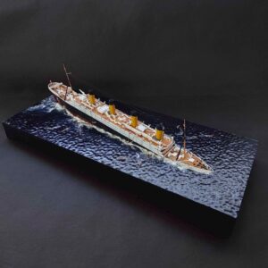 Diorama Titanic. Escala 1/550.