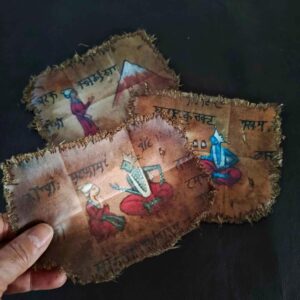 Replica del manuscrito Sankara 3. Indiana Jones y el templo maldito. 1:1