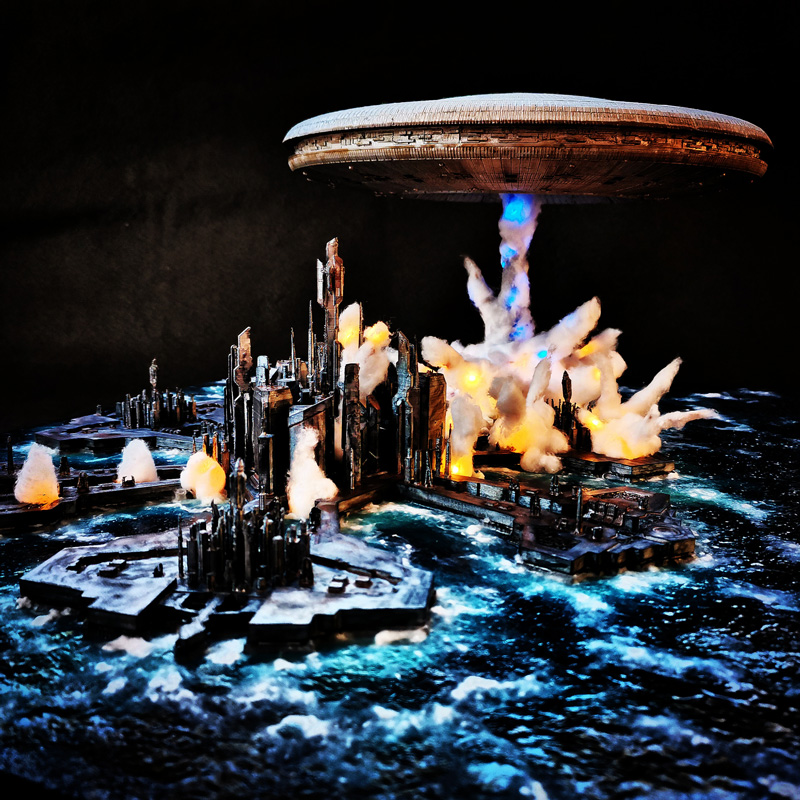 Diorama tridimensional realizado lo JH Modelator